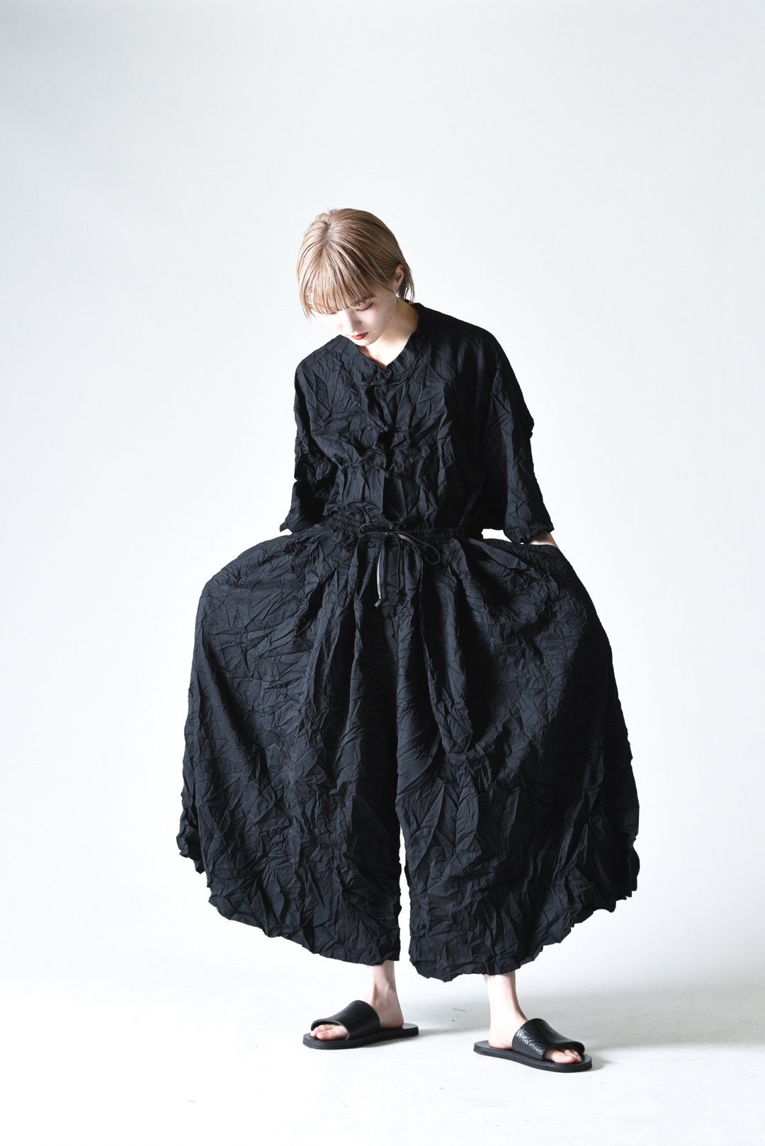 BISHOOL Wrinkled Wool Gabardine China Big Shirt - BISHOOL,Edwina Horl,My  Beautiful Landlet,YANTOR等取扱い OVIE STUDIO の通販サイト