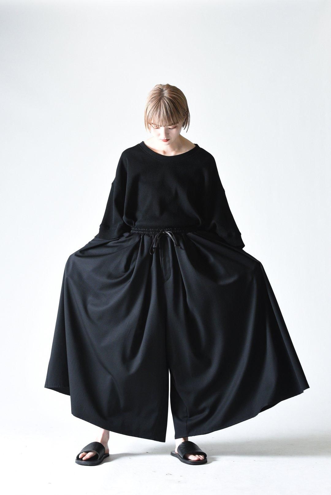 BISHOOL Wool Gabardine 3 Tuck 袴 Pants - BISHOOL,Edwina Horl BISHOOL Wool Gabardine 3 Tuck 袴 Pants - BISHOOL,Edwina Horl