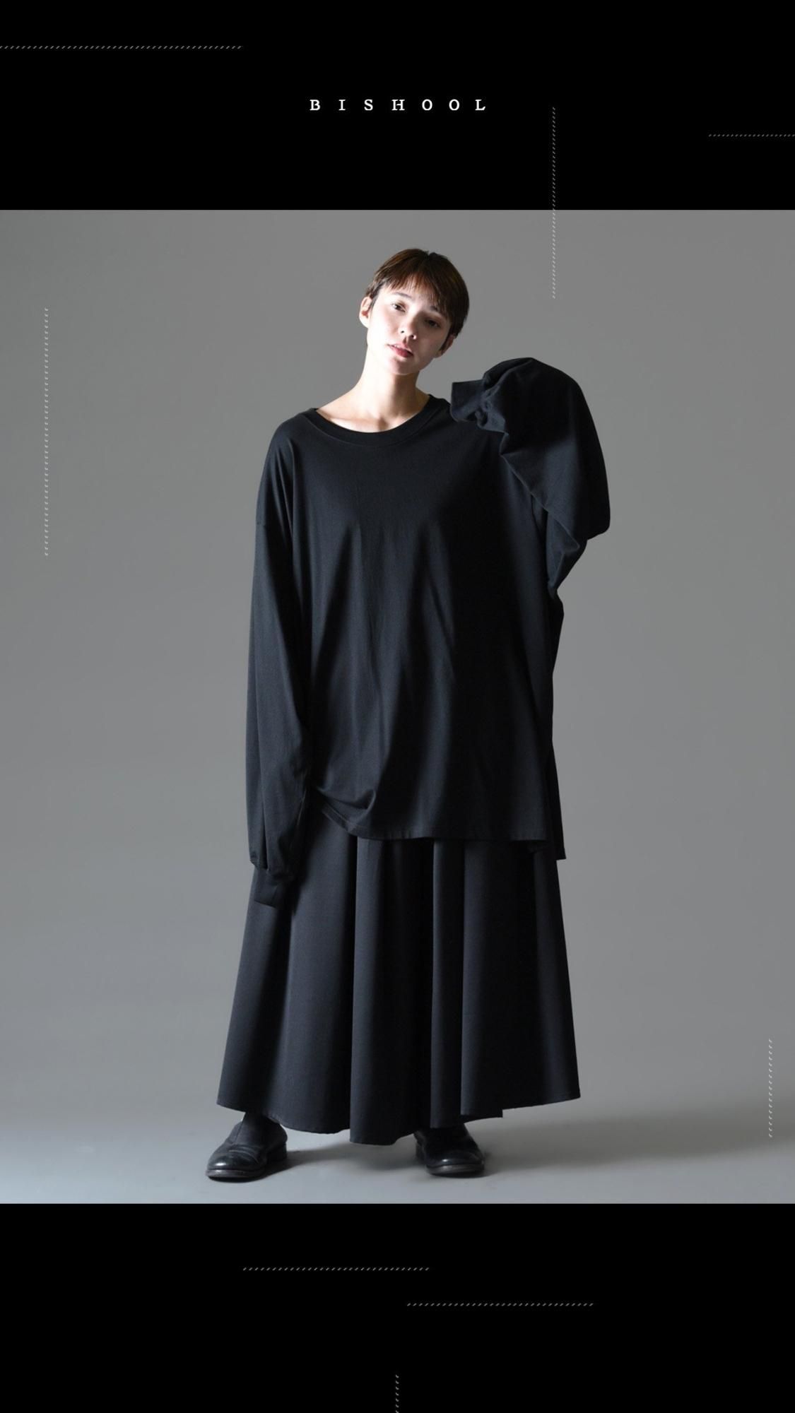 Wool Gabardine 3 Tuck 袴 Pants - BISHOOL