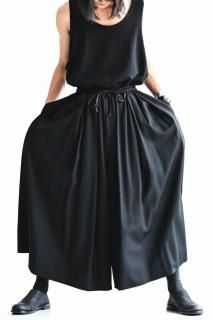 BISHOOL Wool Gabardine 3 Tuck  Pants