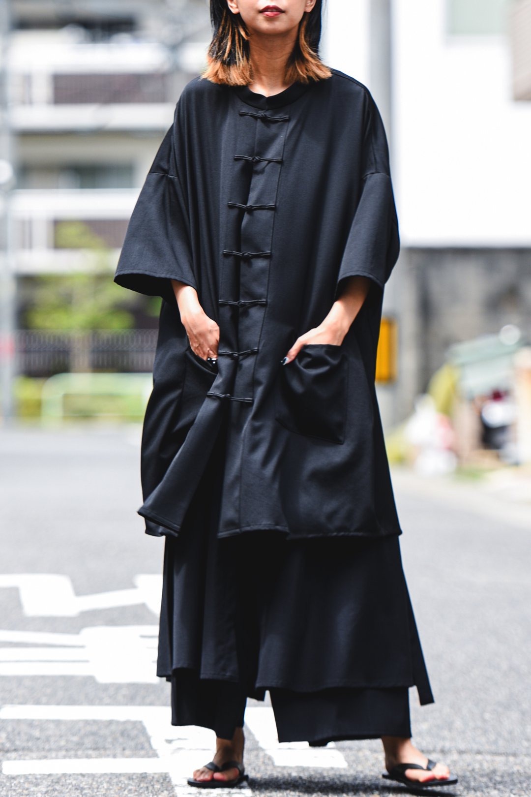 BISHOOL Wool Gabardine China Big Shirt - BISHOOL,Edwina Horl,My Beautiful  Landlet,YANTOR等取扱い OVIE STUDIO の通販サイト