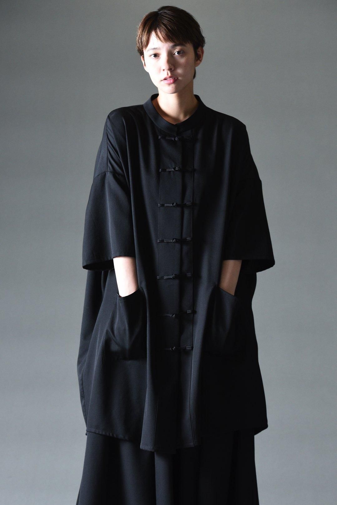 BISHOOL Wool Gabardine China Big Shirt - BISHOOL,Edwina Horl