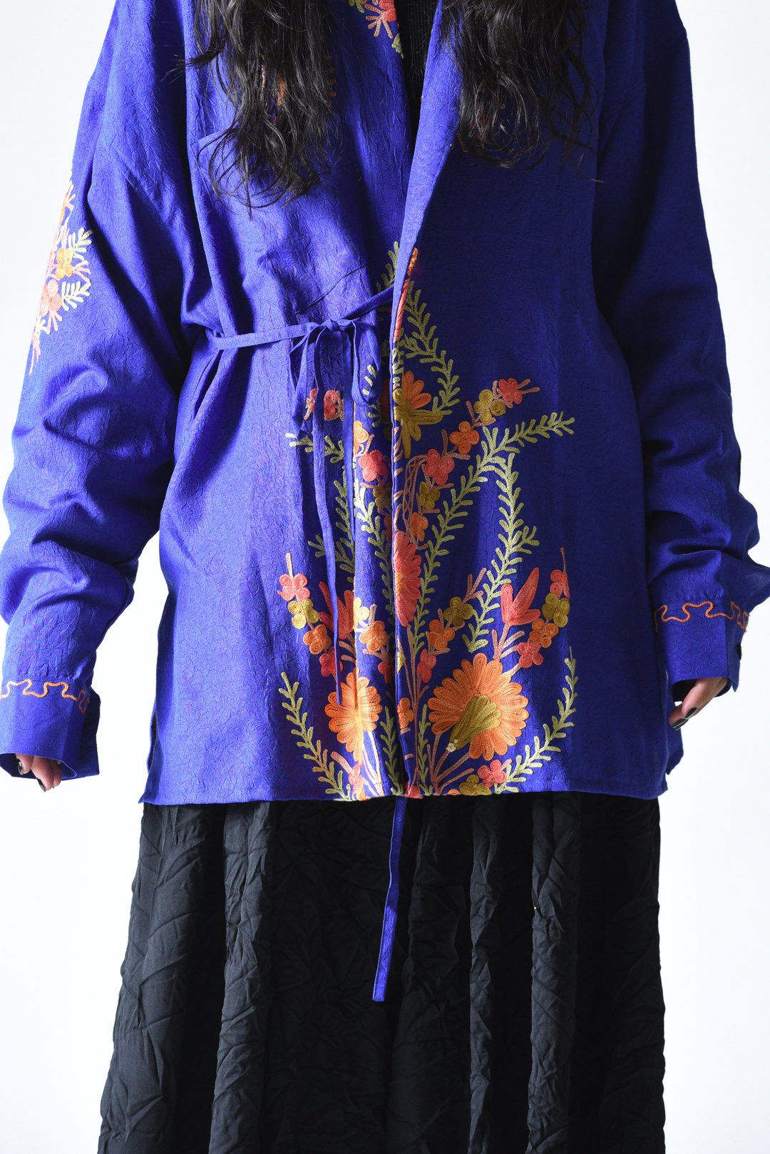 Leh Kashmir 羽織 Shirt Blue L - BISHOOL,Edwina Horl,My Beautiful  Landlet,YANTOR等取扱い OVIE STUDIO の通販サイト