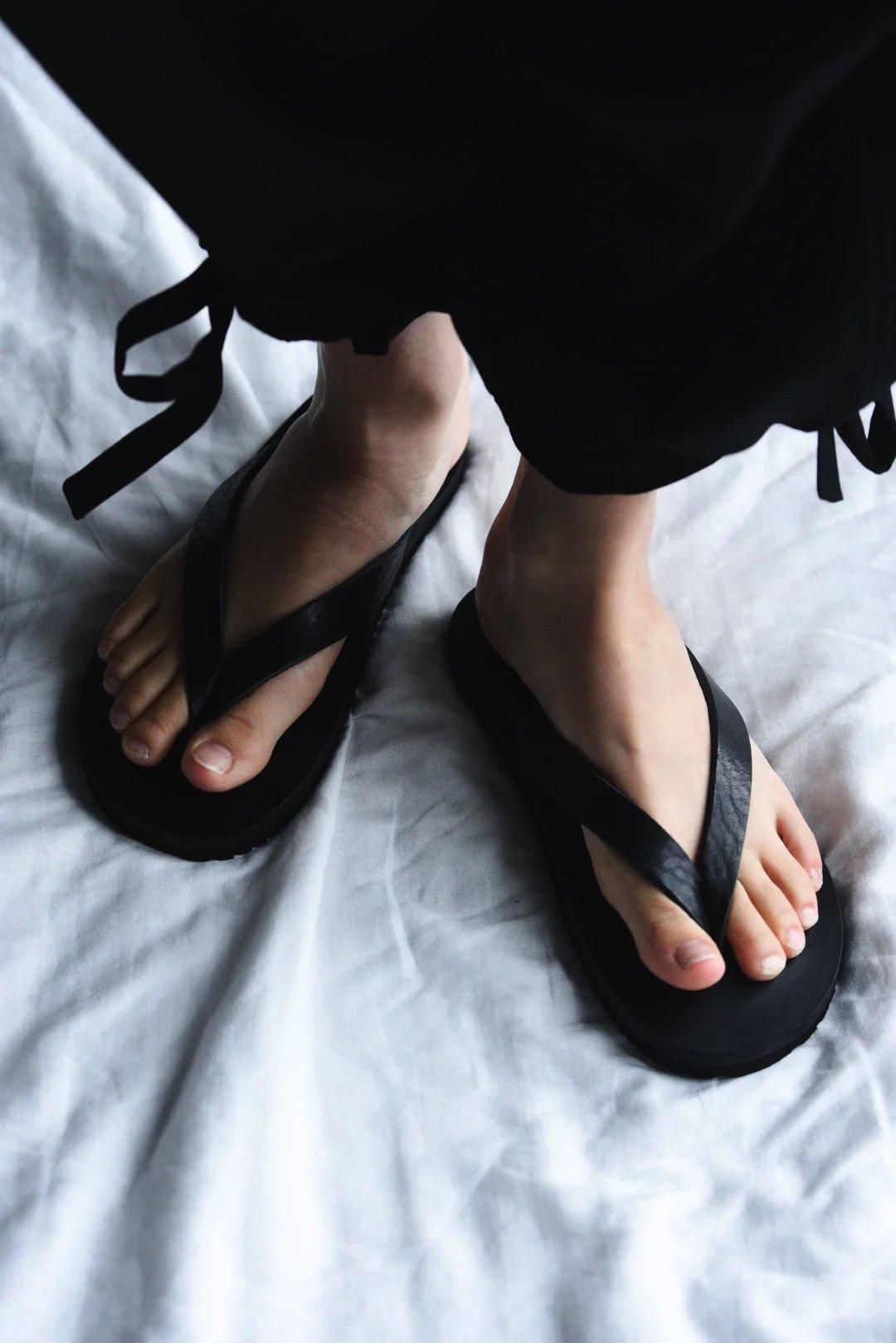 BISHOOL ビシュール Leather Sandal レザーサンダル 42 BISHOOL