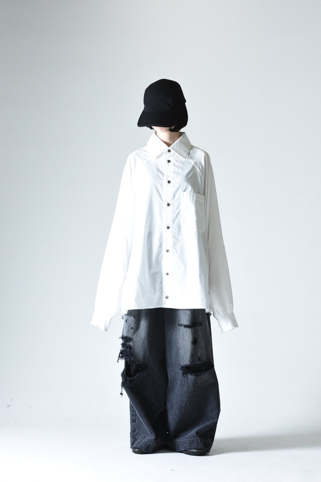 My Beautiful Landlet スーピマコットンラグランビッグシャツブルゾン White - BISHOOL,Edwina Horl,My  Beautiful Landlet,YANTOR等取扱い OVIE STUDIO の通販サイト