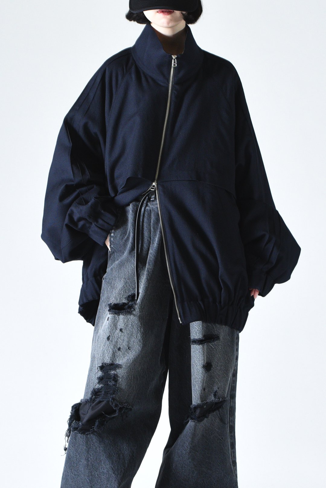 My Beautiful Landlet ウールギャバジンステッチトラックジャケット Navy/Black - BISHOOL,Edwina Horl,My  Beautiful Landlet,YANTOR等取扱い OVIE STUDIO の通販サイト