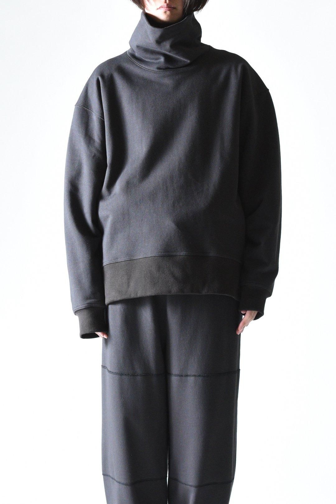 VOAAOV ハイネックビッグスウェット Black - BISHOOL,Edwina