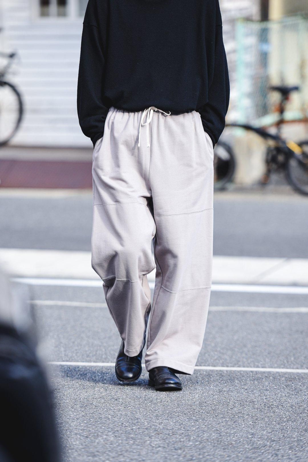 Wdoubleポリエステルパンツ黒　ovy VOIRY｜DOCTOR PANTS-TR TWILL/イージーパンツ ツイル - CDC