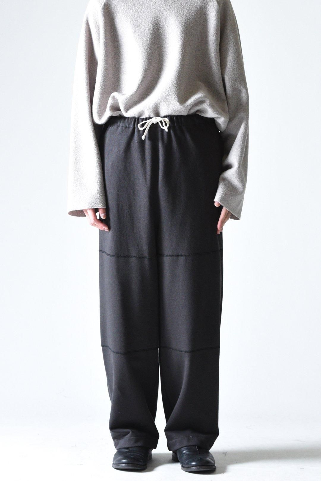 VOAAOV ダブルニースウェットパンツ Black - BISHOOL,Edwina