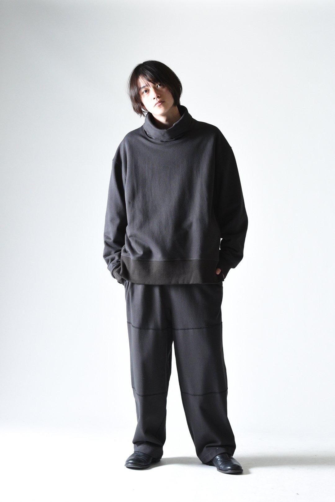 VOAAOV ダブルニースウェットパンツ Black - BISHOOL,Edwina