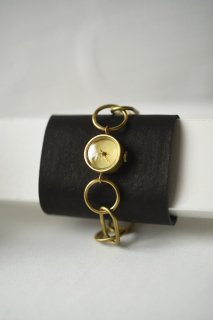 nejicommu CONNECT CHAIN WATCH Brass