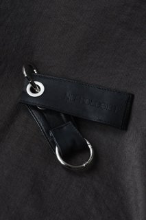 NEPHOLOGIST Leather Key Ring black