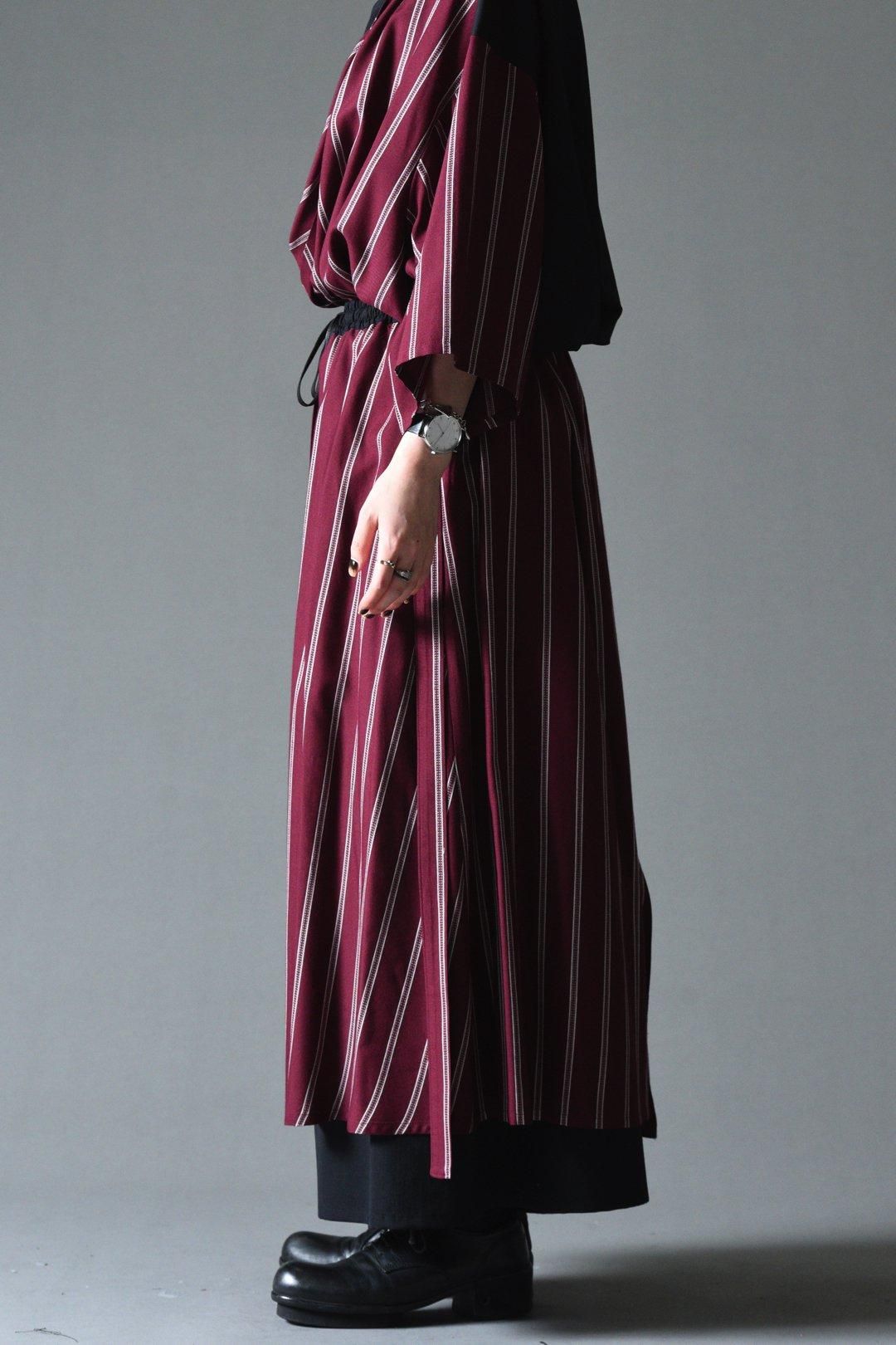 BISHOOL Wool Gabardine Layered 袴 Pants- Bishu Rayon Dobby BISHOOL Wool Gabardine Layered 袴 Pants- Bishu Rayon Dobby