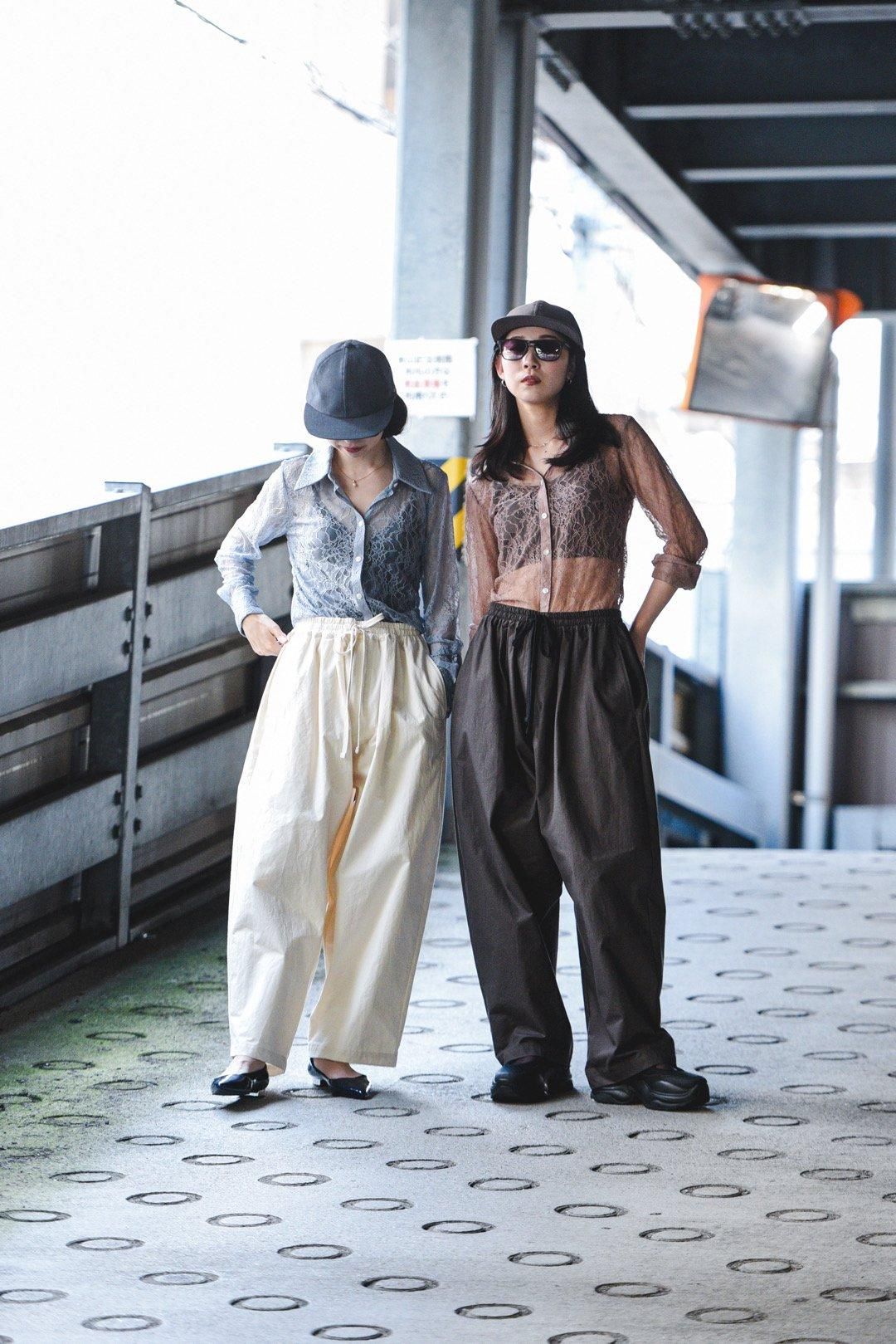 My Beautiful Landlet Bafu Cottonコクーンビッグパンツ OVIE