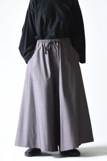 BISHOOL Wool Gabardine Easy  Pants ash pink