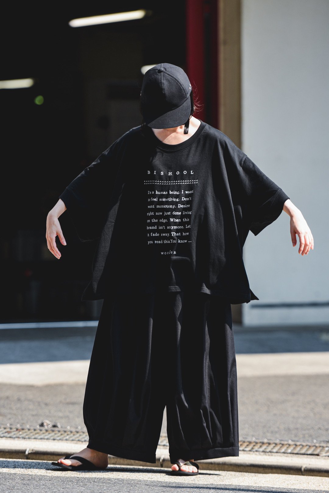 BISHOOL Wool Gabardine Pumpkin Drape Pants black - BISHOOL,Edwina Horl,My  Beautiful Landlet,YANTOR等取扱い OVIE STUDIO の通販サイト