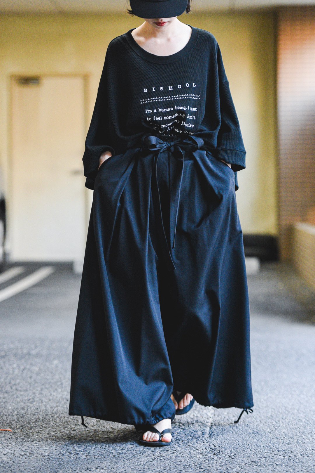 BISHOOL Wool Gabardine KIMONO Balloon Pants black - BISHOOL,Edwina Horl,My  Beautiful Landlet,YANTOR等取扱い OVIE STUDIO の通販サイト