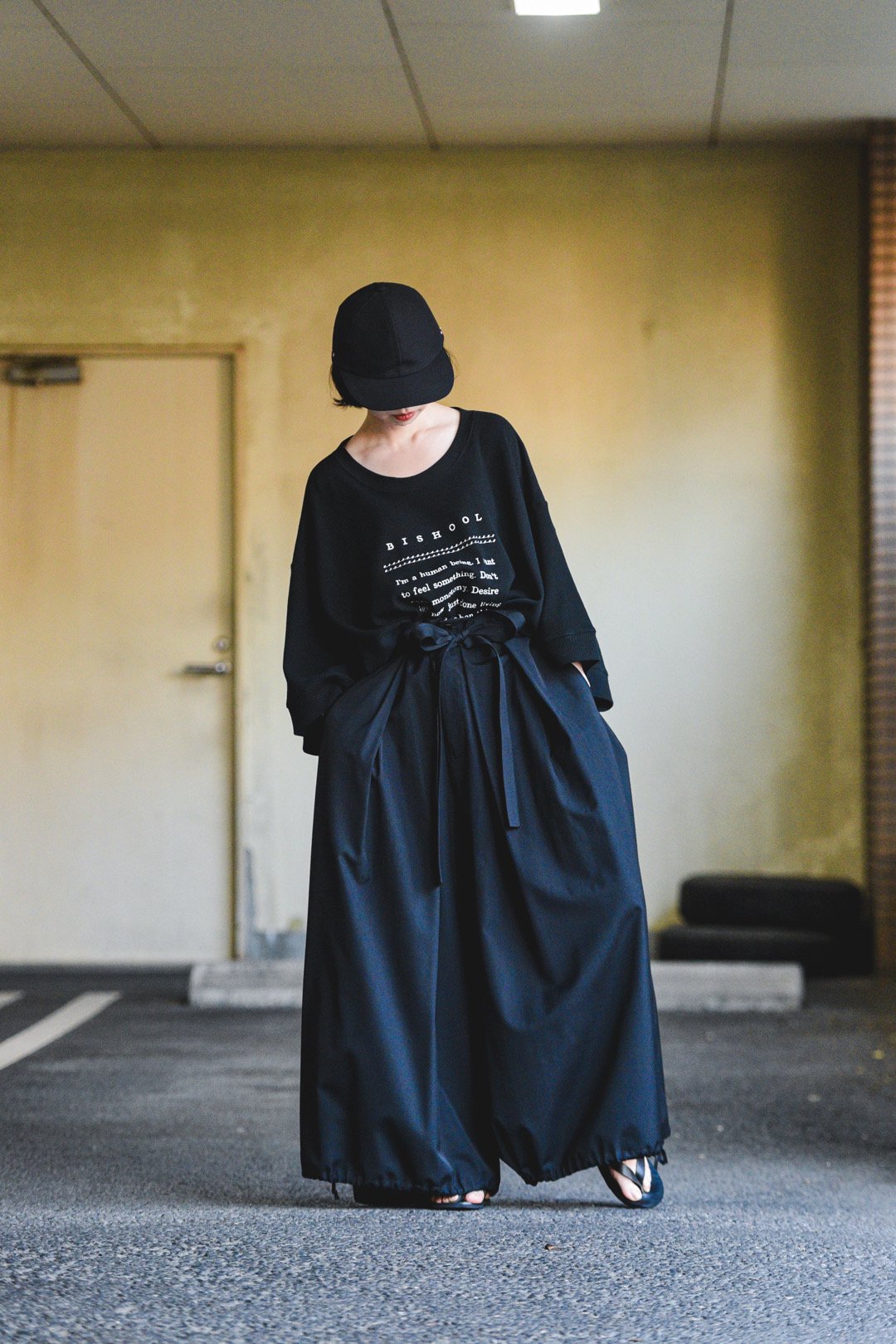 BISHOOL Wool Gabardine KIMONO Balloon Pants black - BISHOOL,Edwina Horl,My  Beautiful Landlet,YANTOR等取扱い OVIE STUDIO の通販サイト