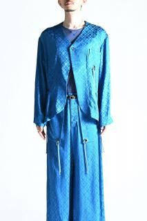 NaNo Art Acetate 3 Pocket Haori blue