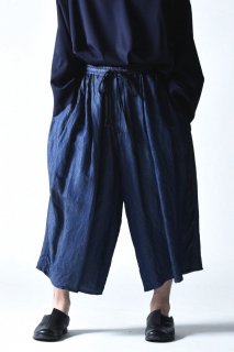 BISHOOL Wash Linen Denim Easy Pants 