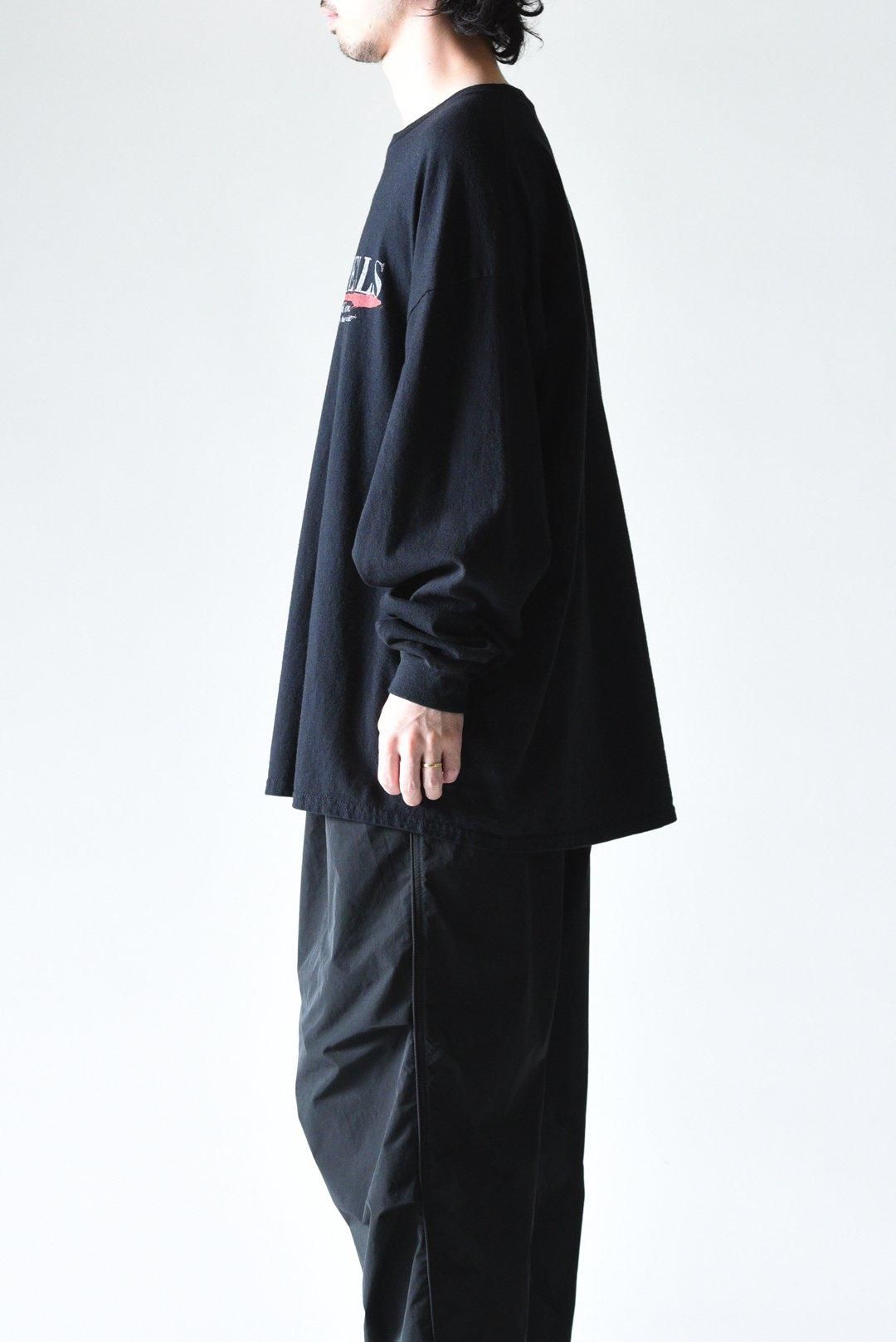 042052● ESSAY OVERSIZED COLLAR LESS COAT ESSAY BLACK OVERSIZED LONG T-SHIRT Chaos - BISHOOL,Edwina Horl,My
