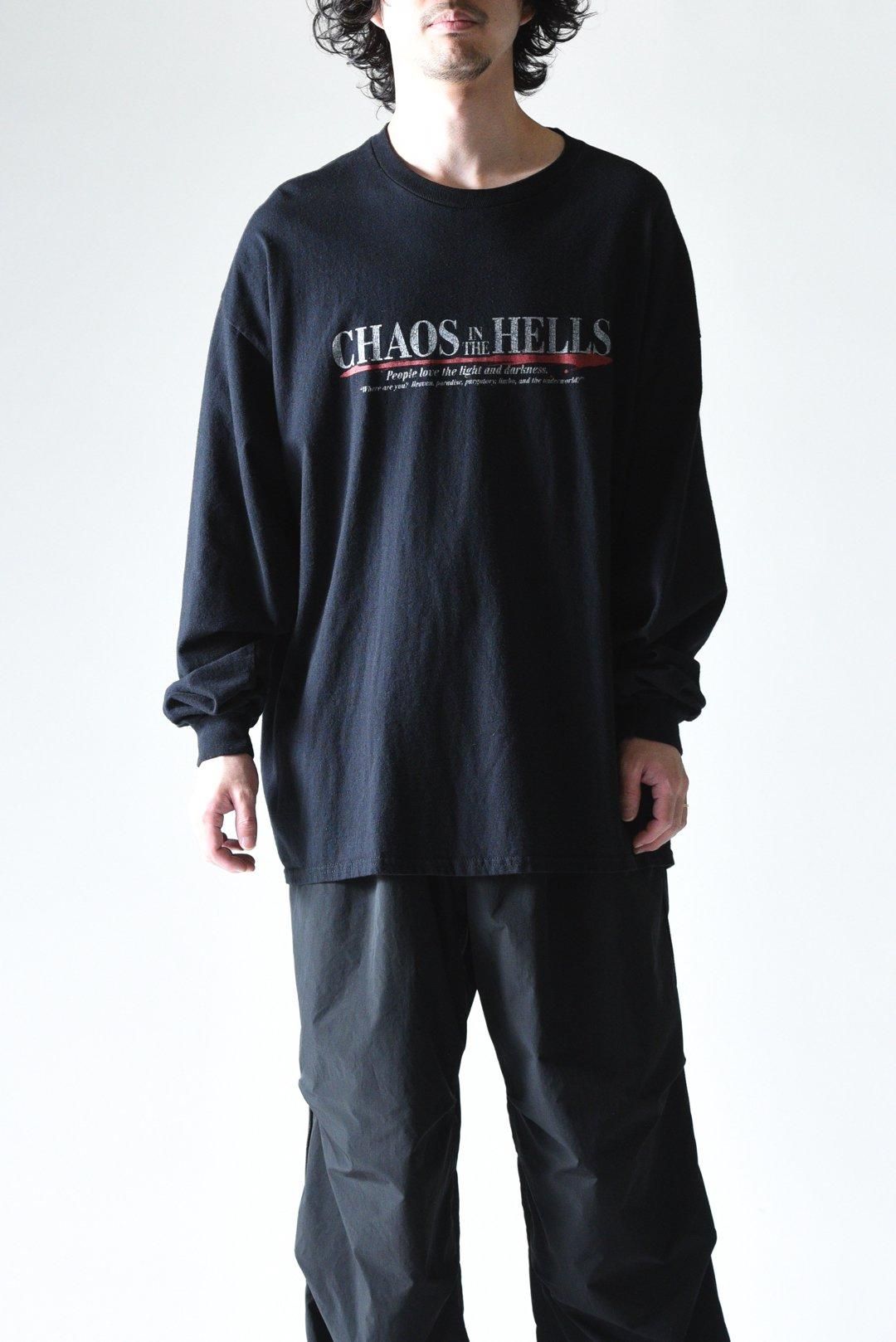 ESSAY BLACK OVERSIZED LONG T-SHIRT Chaos - BISHOOL,Edwina Horl,My