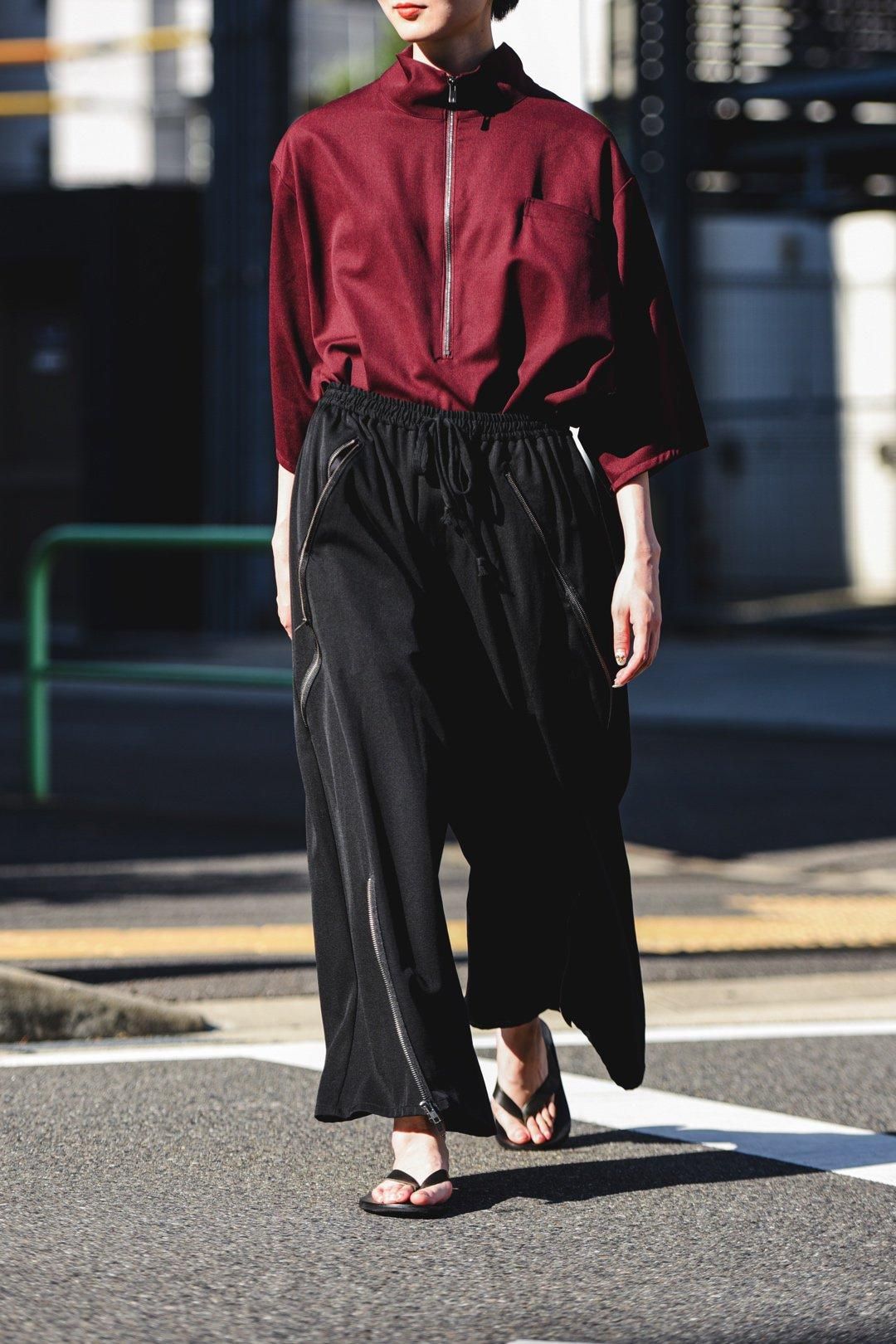 BISHOOL Wool Gabardine Zip Big Pants - BISHOOL,Edwina Horl,My Beautiful Landlet,YANTOR等取扱い OVIE STUDIO の通販サイト BISHOOL Wool Gabardine Zip Big Pants - BISHOOL,Edwina Horl,My Beautiful Landlet,YANTOR等取扱い OVIE STUDIO の通販サイト