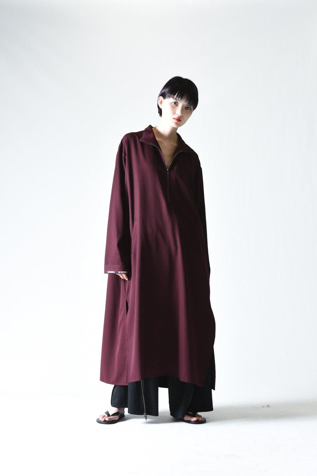 BISHOOL Wool Gabardine Half Zip Line One Piece wine - BISHOOL,Edwina Horl,My Beautiful Landlet,YANTOR等取扱い OVIE STUDIO の通販サイト BISHOOL Wool Gabardine Half Zip Line One Piece wine - BISHOOL,Edwina Horl,My Beautiful Landlet,YANTOR等取扱い OVIE STUDIO の通販サイト