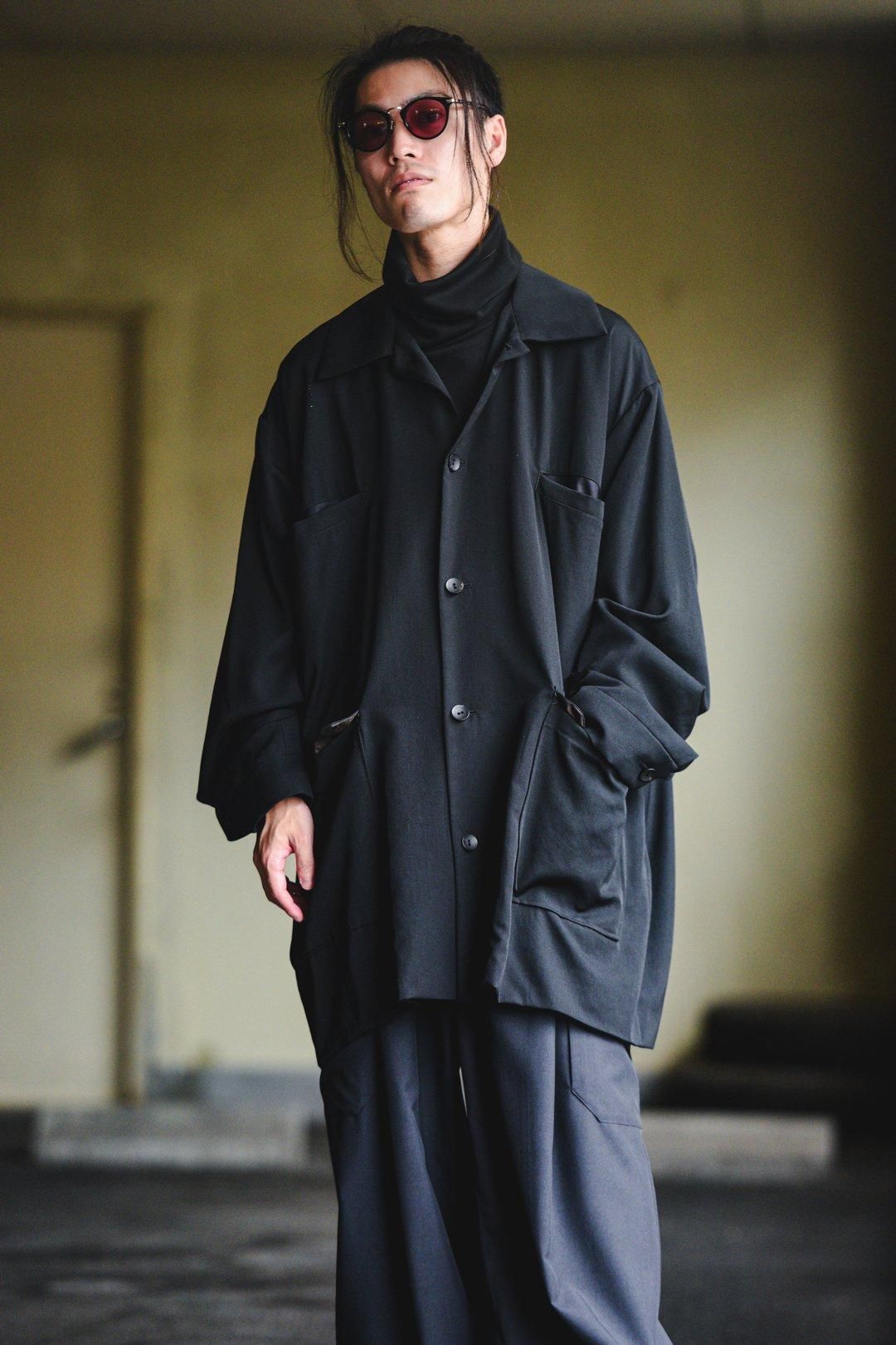 ジャケット・アウター bishool Wool Gabardine 01 Rapel Jacket BISHOOL Wool Gabardine 01 Rapel Jacket