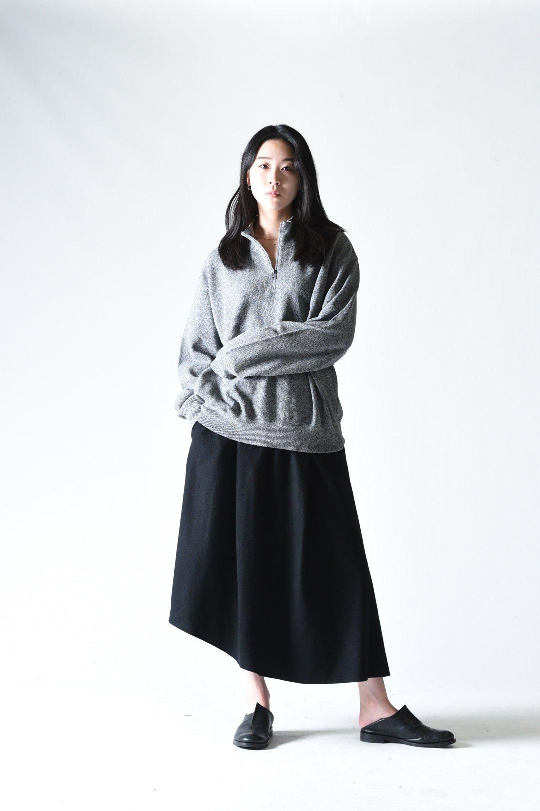 トップス crepuscule Moss Stitch Half Zip Pullover crepuscule（クレプスキュール）の「crepuscule Moss Stitch