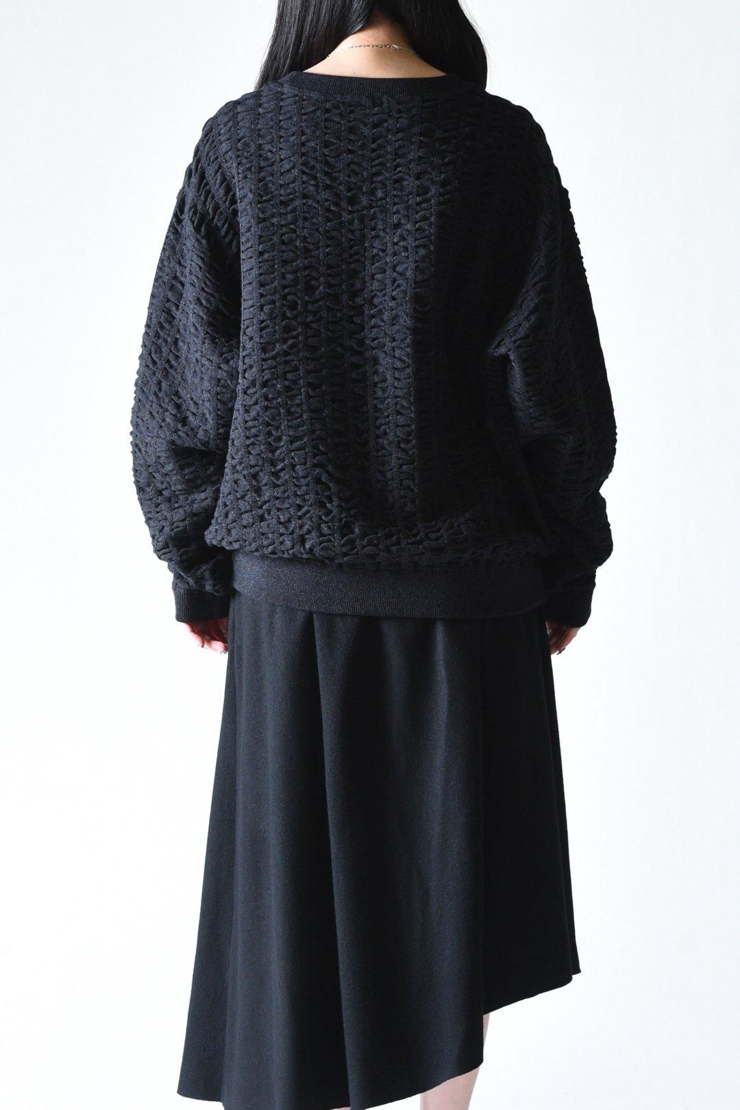 crepuscule Wave Knit Black - BISHOOL,Edwina Horl,My