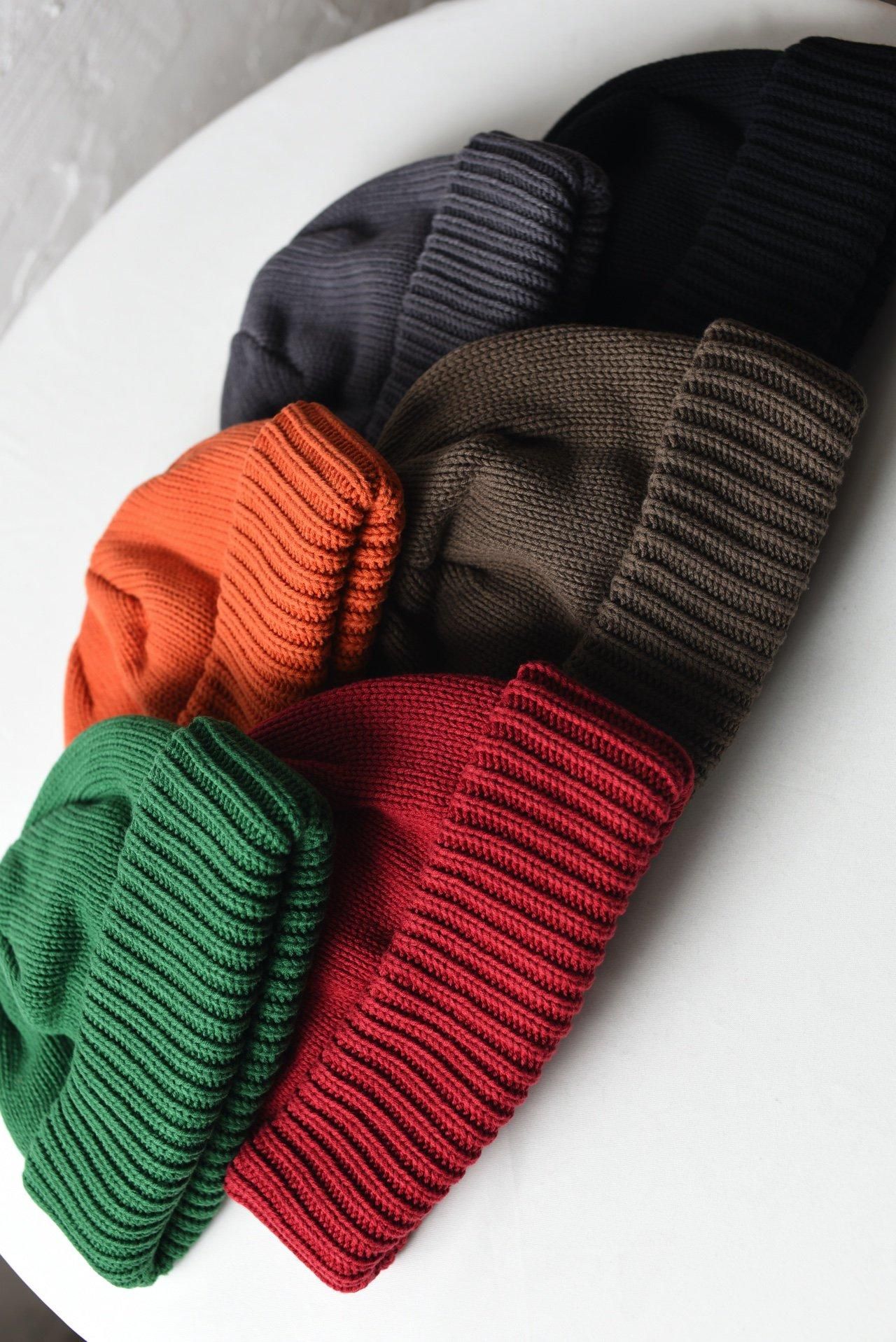 crepuscule ビーニー crepuscule - 【残りわずか】Knit Cap(BLACK) | ACRMTSM ONLINE
