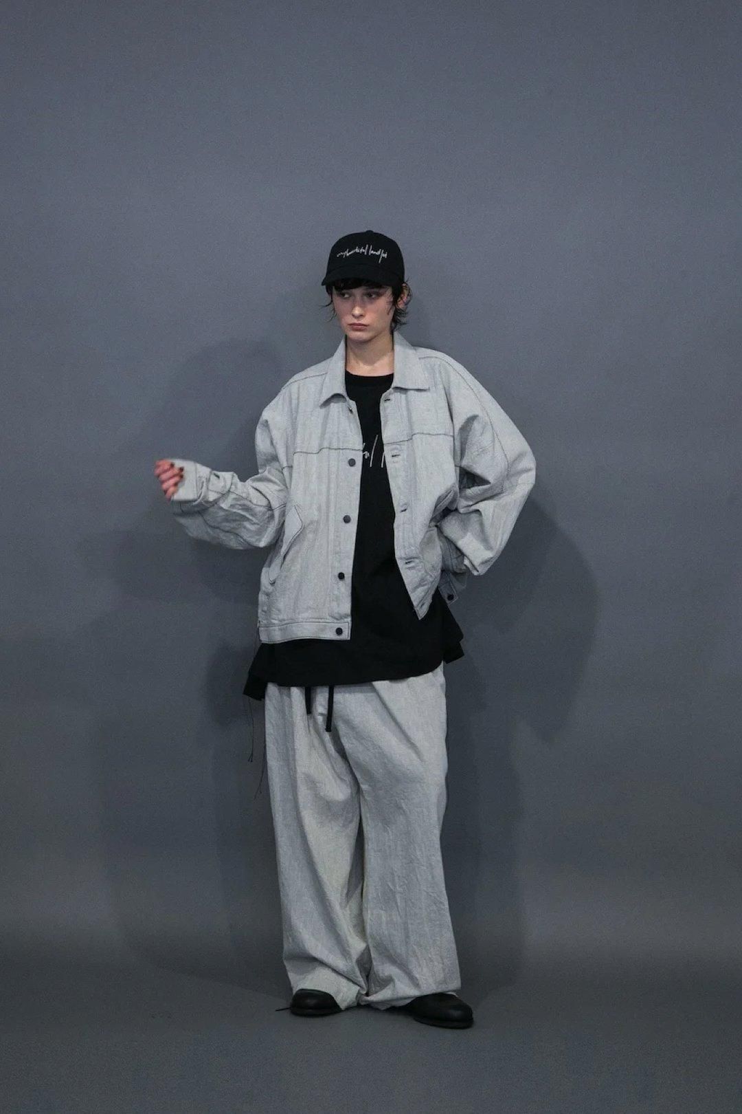 My Beautiful Landlet 0番ステッチフェードデニムブルゾン