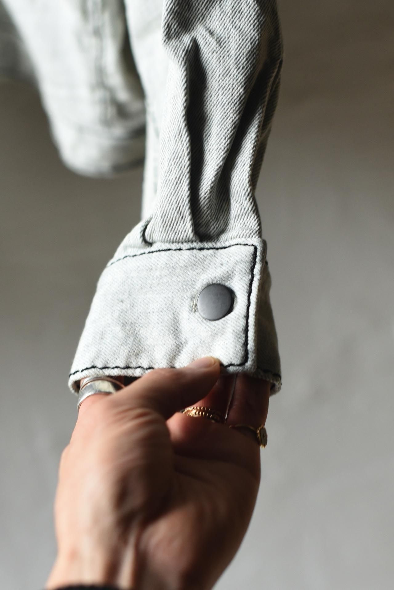 【16SS my beautiful landlet ブリーチデニムコート】 16SS my beautiful landlet ブリーチデニムコート】 - メルカリ