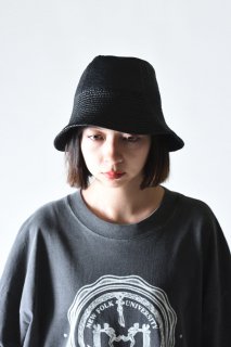 ESSAY LONG BRIM BUCKET HAT Black