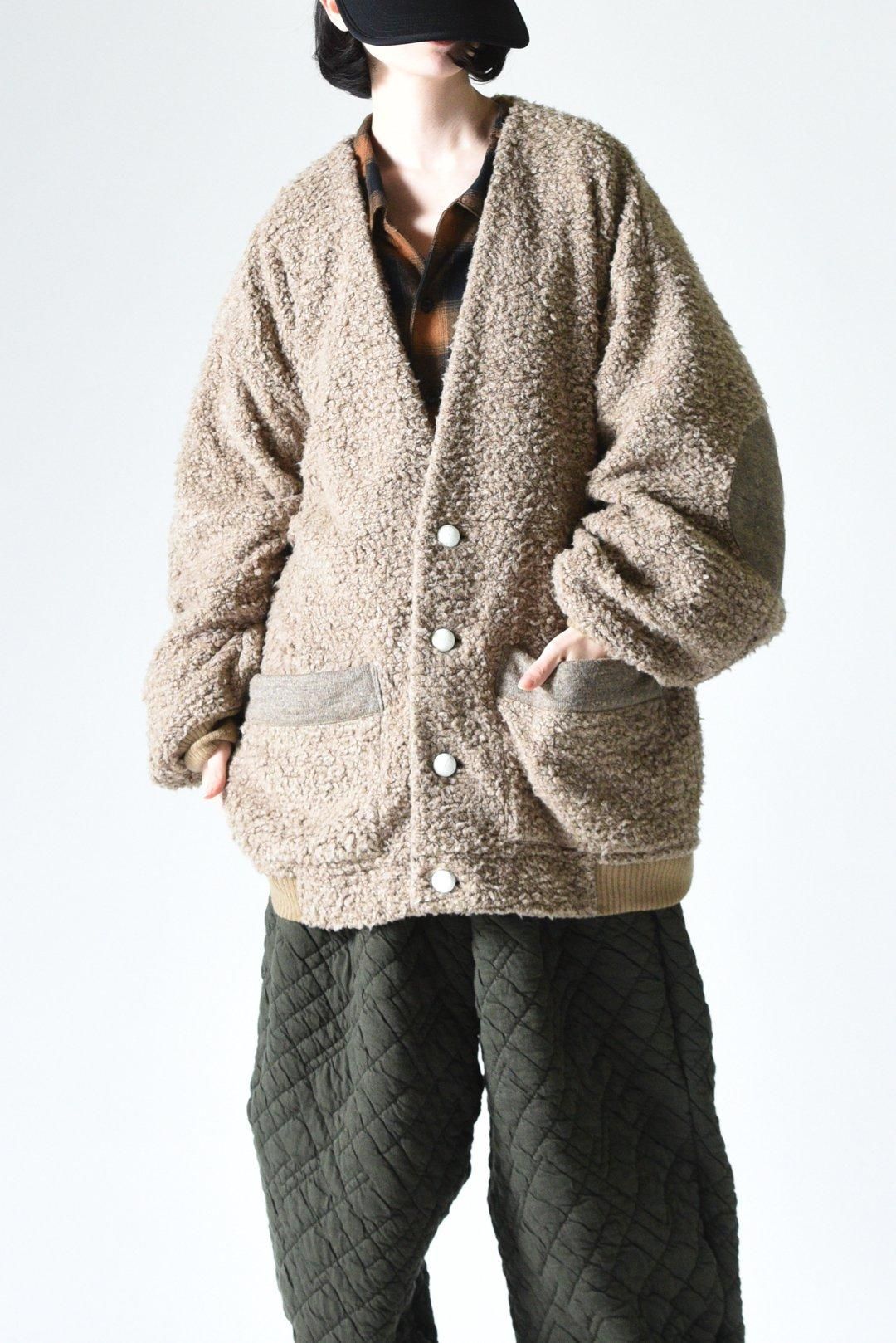 売れ筋・人気アイテム 商品 Beautiful My Landlet Beige ビッグカーディガン ALPACA FAUX トップス