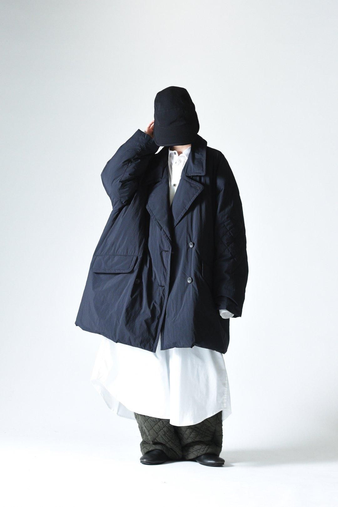 My Beautiful Landlet オーバーサイズダウンジャケットコート Black