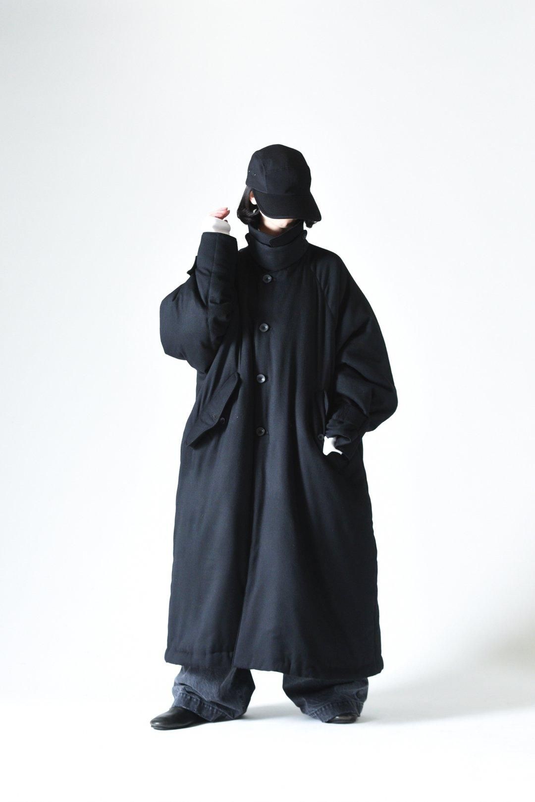 My Beautiful Landlet ウールギャバジンパデットビッグコート My Beautiful Landlet ウールギャバジンパデットビッグコート