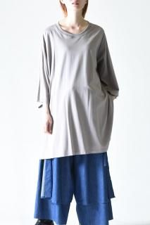BISHOOL Giza Cotton Drape Big-T greige