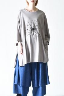 BISHOOL Sequins Embroidery Drape Big-T 