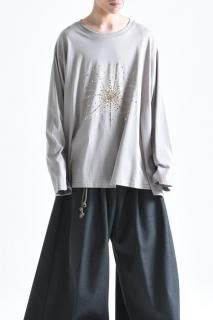 BISHOOL Sequins Embroidery Drape Long Sleeve 