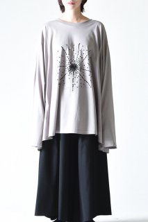 BISHOOL Sequins Embroidery Drape Long Sleeve 