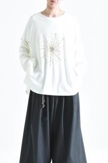 BISHOOL Sequins Embroidery Drape Long Sleeve 