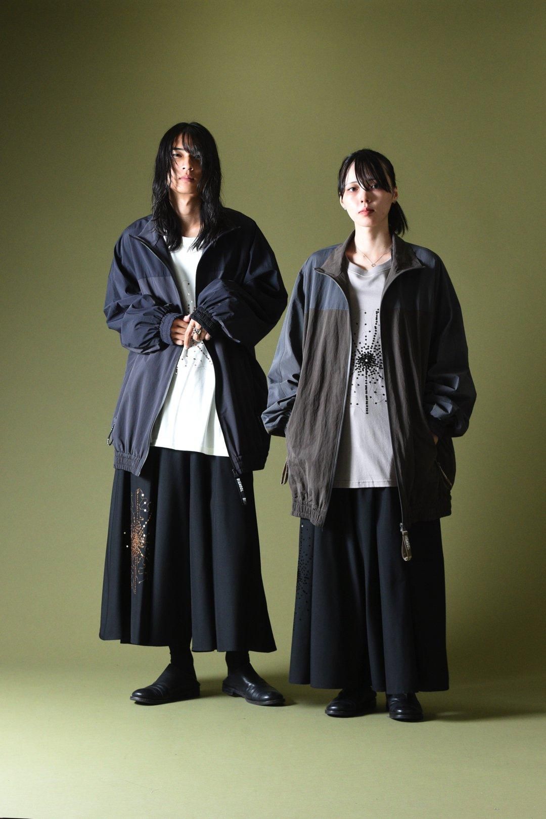 BISHOOL Nylon Taffeta Balloon Track Jacket yellow×black - BISHOOL,Edwina  Horl,My Beautiful Landlet,YANTOR等取扱い OVIE STUDIO の通販サイト