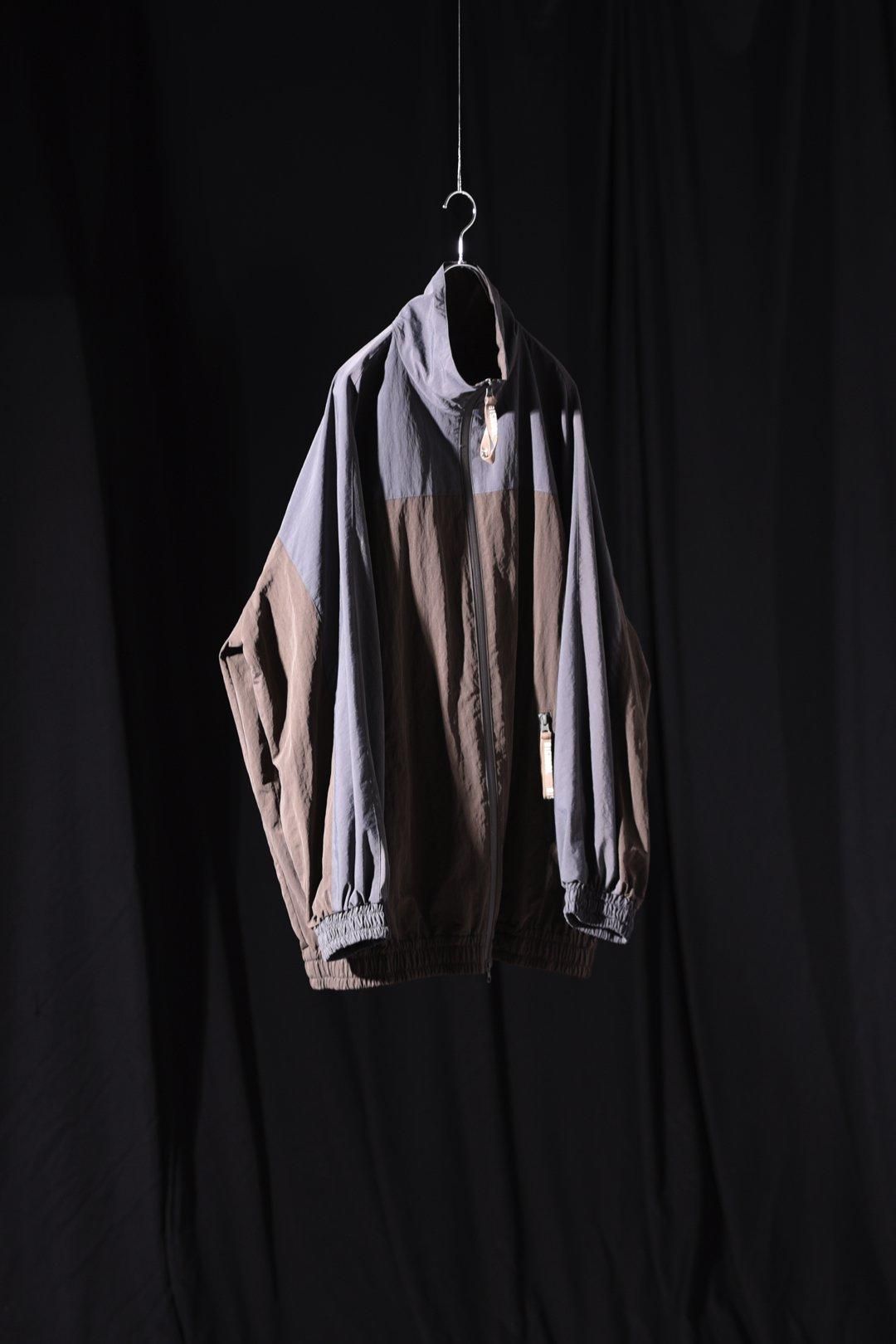 BISHOOL Nylon Taffeta Balloon Track Jacket gray×brown - BISHOOL,Edwina Horl,My Beautiful Landlet,YANTOR等取扱い OVIE STUDIO の通販サイト BISHOOL Nylon Taffeta Balloon Track Jacket gray×brown - BISHOOL,Edwina Horl,My Beautiful Landlet,YANTOR等取扱い OVIE STUDIO の通販サイト