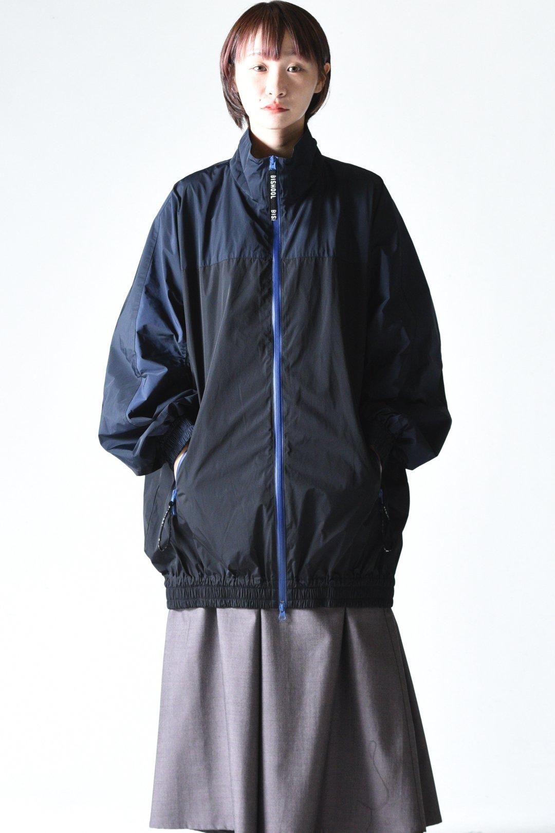 BISHOOL Nylon Weather Cloth Balloon Track Jacket navy×black - BISHOOL,Edwina Horl,My Beautiful Landlet,YANTOR等取扱い OVIE STUDIO の通販サイト BISHOOL Nylon Weather Cloth Balloon Track Jacket navy×black - BISHOOL,Edwina Horl,My Beautiful Landlet,YANTOR等取扱い OVIE STUDIO の通販サイト