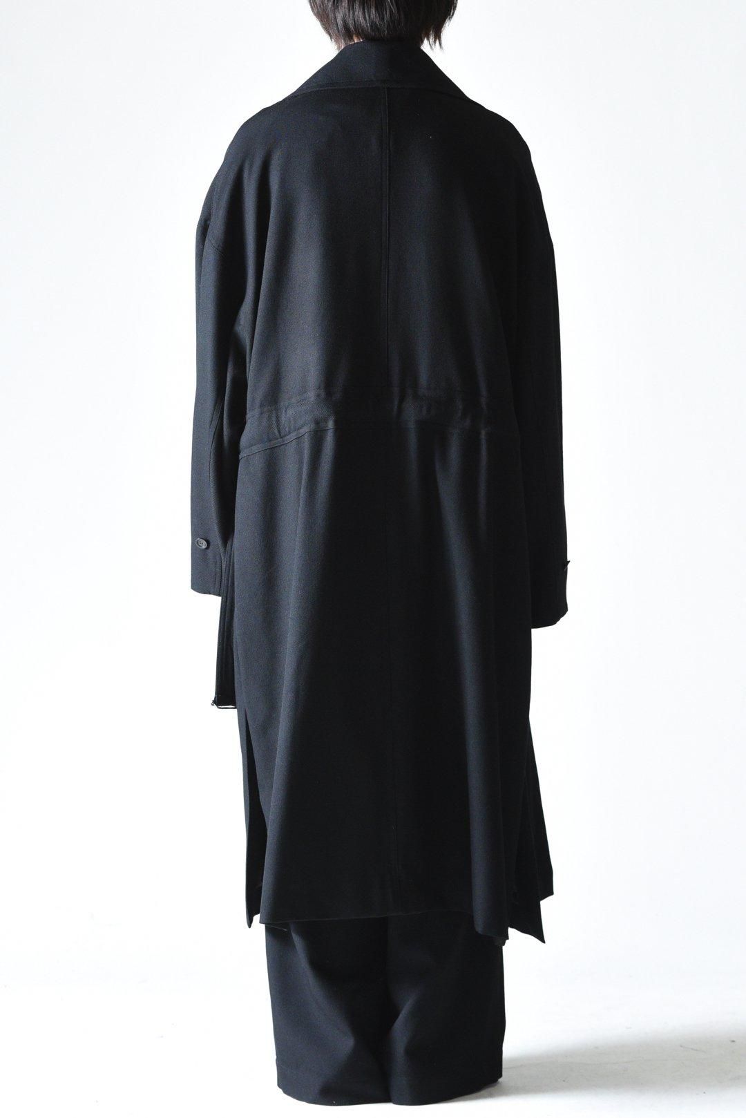 VOAAOV 「VOAAOV STYLE」ビッグトレンチコート Black - BISHOOL