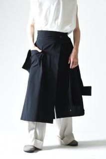 NaNo Art Hug wrap skirt black pre-order