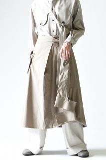 NaNo Art Hug wrap skirt beige pre-order