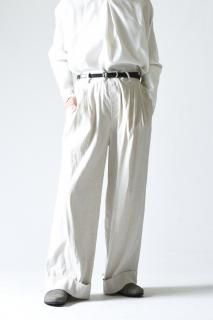 NaNo Art Pocket distortion trousers nat